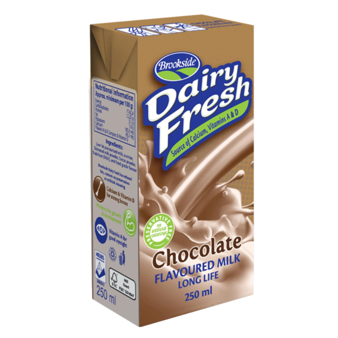 BROOKSIDE CHOCOLATE FLAV.UHT MILK 250ML